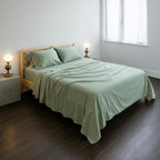 Iced Cool Bamboo Bedsheet with Duvet Cover Breeze Collection Quartet set