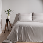 Iced Cool Bamboo Bedsheet with Duvet Cover Breeze Collection Quartet set