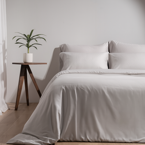 Iced Cool Bamboo Bedsheet with Duvet Cover Breeze Collection Quartet set